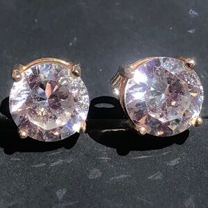 Erica Lyons Gold Plate 925 Silver Earrings